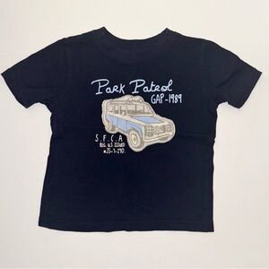 Baby Gap Outlet boys tee shirt 2t 2 short sleeve jeep Park Patrol logo car top